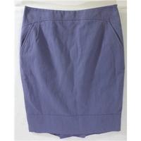 jigsaw size 10 mauve skirt knee length skirt