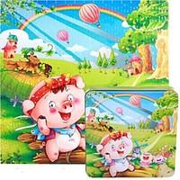 Jigsaw Puzzles Jigsaw Puzzle Building Blocks DIY Toys Square Wood Leisure Hobby