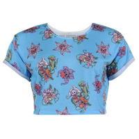 Jilted Generation All Over Print Slouch Top Ladies