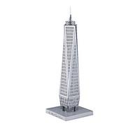 Jigsaw Puzzles 3D Puzzles Building Blocks DIY Toys Famous buildings StainlessSteel Model Building Toy