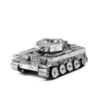 Jigsaw Puzzles 3D Puzzles Building Blocks DIY Toys Tank StainlessSteel Model Building Toy