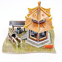 jigsaw puzzles 3d puzzles building blocks diy toys architecture paper  ...