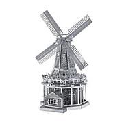 Jigsaw Puzzles 3D Puzzles Building Blocks DIY Toys Famous buildings StainlessSteel Model Building Toy