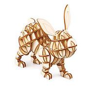 Jigsaw Puzzles 3D Puzzles Building Blocks DIY Toys Animal Wood Model Building Toy
