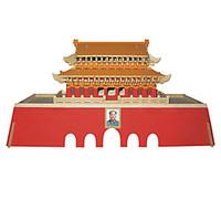 Jigsaw Puzzles 3D Puzzles Building Blocks DIY Toys Chinese Architecture Wood Model Building Toy