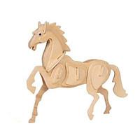 Jigsaw Puzzles 3D Puzzles Building Blocks DIY Toys Horse Wood Model Building Toy