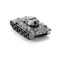 Jigsaw Puzzles 3D Puzzles Building Blocks DIY Toys Tank StainlessSteel Model Building Toy