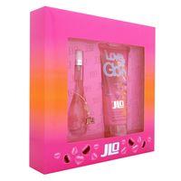 jlo love at first glow giftset edt spray 30ml shower gel 200ml