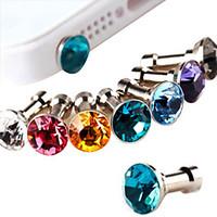 joyland diamond anti dust earphone jack random color