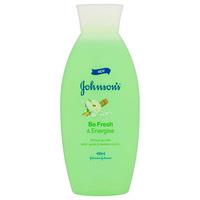 Johnsons Be Fresh & Energise Shower Gel With Green Apple & Bamboo Aroma 400ml