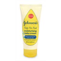 johnsons top to toe baby moisturising cream 100ml