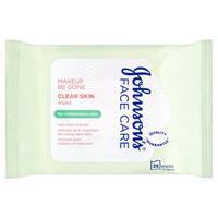 Johnsons Make Up Be Gone 25 Wipes Clear Skin