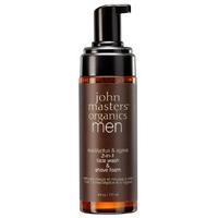 John Masters Organics Eucalyptus & Agave 2-in-1 Face Wash & Shave Foam - 177ml