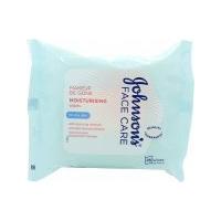 Johnson & Johnson Face Care Moisturising Facial Cleansing Wipes 25 Sheets - Dry Skin
