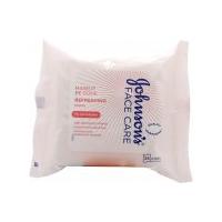 johnson johnson face care refreshing facial cleansing wipes 25 sheets  ...