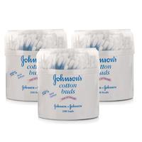 johnsons cotton buds 200s triple pack