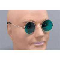 John Lennon Glasses With Green Lens