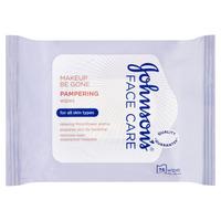 johnsons face care wipes 25pk