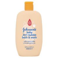 Johnsons 2in1 Bath And Wash 300ml