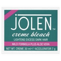 Jolen Creme Bleach Mild Formula Plus Aloe Vera 30ml & Accelerator 7g