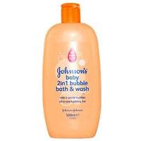 Johnsons Baby 2in1 Bubble Bath & Wash