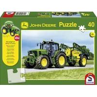 John Deere Tractor 6630 with Sprayer 40 Piece Jigsaw Puzzle
