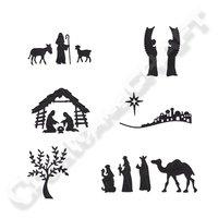 Joanna\'s Nativity Set of 6 dies 405354