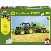 John Deere Tractor 7530 with Slurry Tanker 200 Piece Jigsaw Puzzle