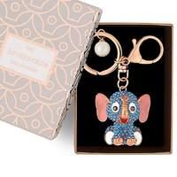 Jon Richard elephant keyring