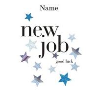 job stars | personalised good luck cards