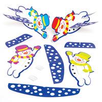 Jolly Snowman Gliders (Pack of 4)