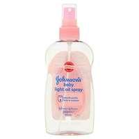 Johnsons Baby Light Oil Spay 200ml