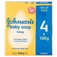 johnsons baby soap x4