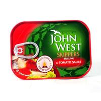 John West Smoked Skippers in Tomato Sauce