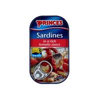 John West/Princes Sardines Tomato Sauce