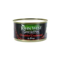 john west shredded crab