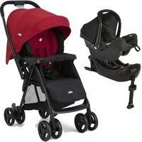 Joie Mirus Scenic 2in1 Gemm Travel System With I-Base-Cherry (New)
