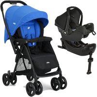 Joie Mirus Scenic 2in1 Gemm Travel System With I-Base-Blue (New)