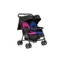 joie aire twin stroller pinkblue