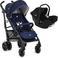 Joie Brisk Lx 2in1 Juva Classic Travel System-Midnight Navy (New)