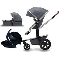 joolz day 2 studio 3in1 travel system with besafe car seat gris