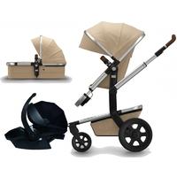 joolz day 2 earth 3in1 travel system with besafe car seat camel beige