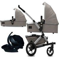 Joolz Geo Studio Mono 3in1 Travel System With BeSafe Car Seat-Graphite