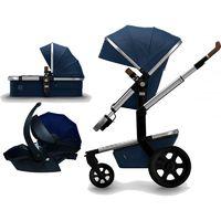 Joolz Day 2 Earth || 3in1 Travel System With BeSafe Car Seat-Parrot Blue