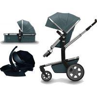 Joolz Day 2 Quadro 3in1 Travel System With BeSafe Car Seat-Blu