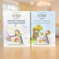 joanna sheens house mouse colouring books vol 1 and 2 402548