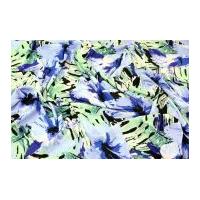 John Kaldor Floral Print Stretch Jersey Dress Fabric