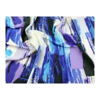 John Kaldor Abstract Print Crepe Dress Fabric