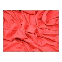 John Kaldor Isabella Wool Stretch Jersey Dress Fabric Red