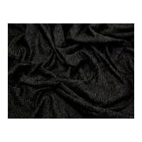 John Kaldor Isabella Wool Stretch Jersey Dress Fabric Black
